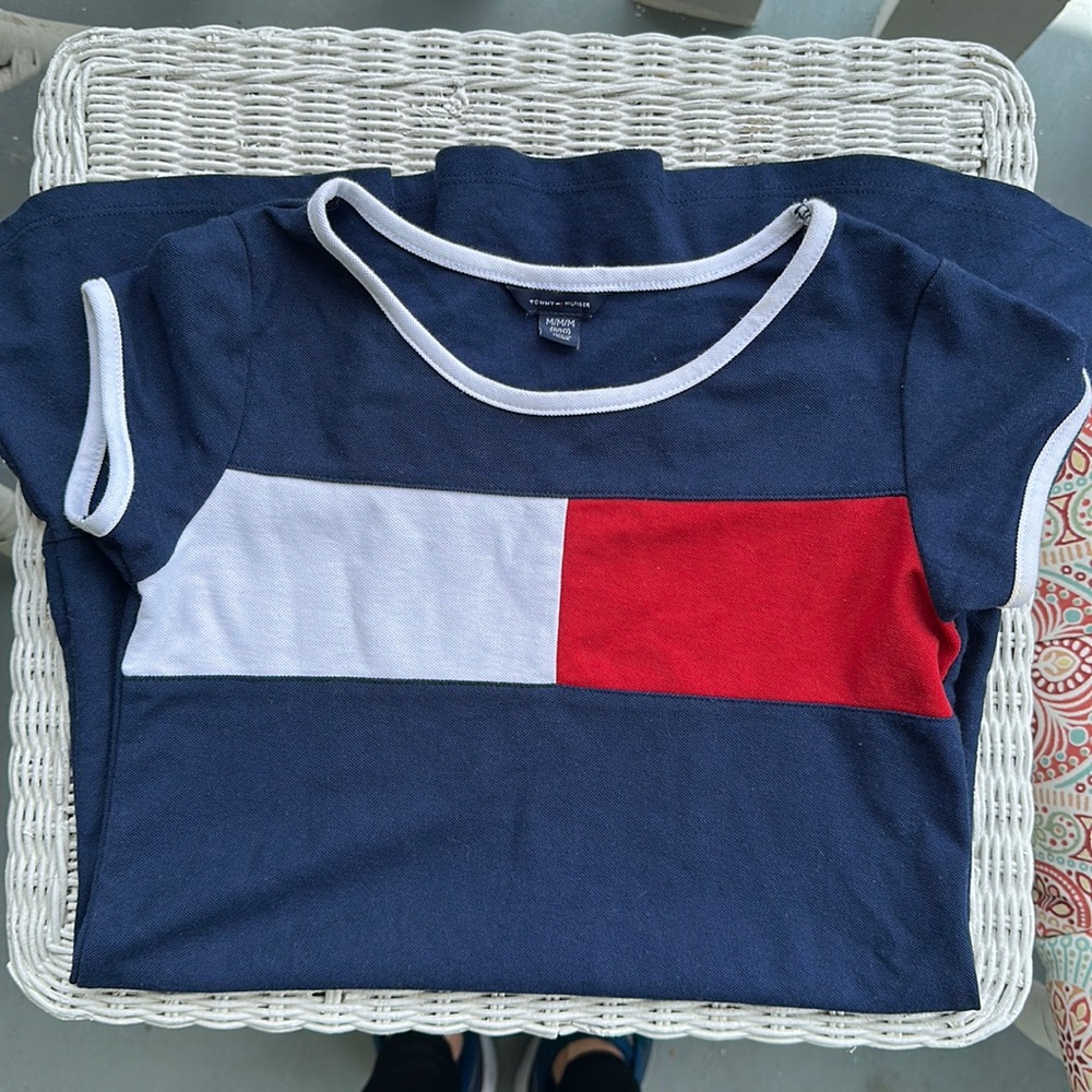Tommy Hilfiger dress. Size M (8-10). Perfect for the 4th! Worn once